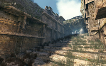 Картинка видео игры vindictus стены лестница