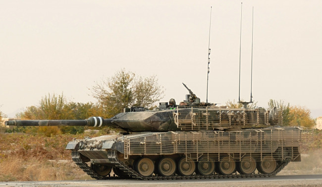 Обои картинки фото техника, военная, танк, леопард, 2