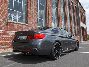 Картинка автомобили bmw темный 2014г f32 package 435i best-tuning coupе msport xdrive