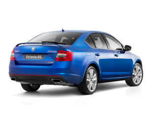 обоя автомобили, skoda, 5e, au-spec, синий, 2014г, rs, octavia