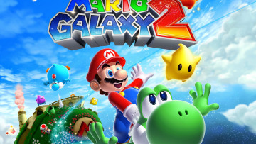 обоя видео игры, super mario galaxy 2, mario