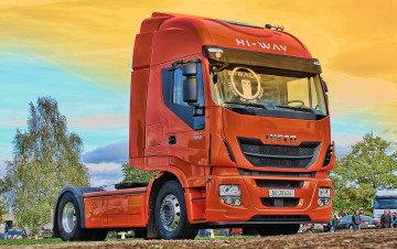 Картинка new+iveco автомобили iveco тягач седельный грузовик тяжёлый