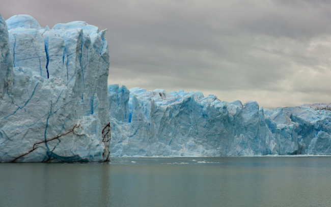 Обои картинки фото природа, айсберги и ледники, argentina, лёд, el, calafate, santa, cruz
