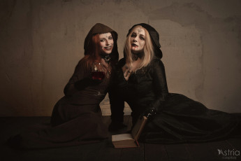Картинка девушки -+креатив +косплей леся шинджу анастасия куприянова вампиры книга бокал