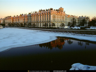 обоя города, санкт, петербург, петергоф, россия