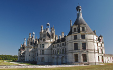 Картинка chateau de chambord города замки луары франция