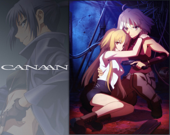 Обои картинки фото аниме, canaan