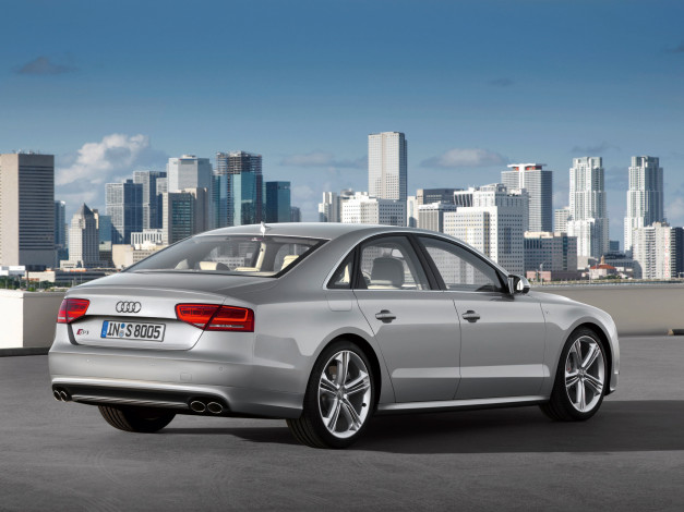 Обои картинки фото audi, s8, автомобили