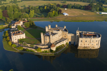 Картинка замок лидс англия города дворцы замки крепости панорама