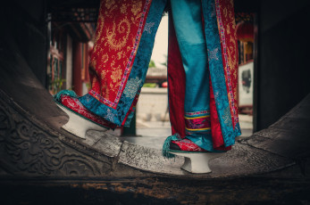 Картинка разное одежда обувь текстиль экипировка классическая китайская