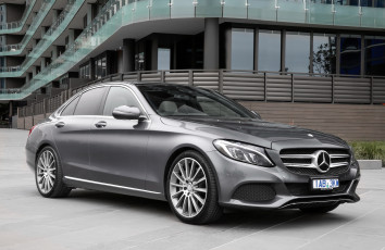 Картинка автомобили mercedes-benz c 350 e avantgarde line au-spec w205 2016г