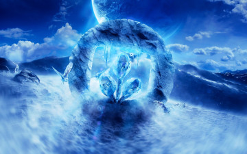 Картинка разное компьютерный+дизайн свет совы знак лед облака