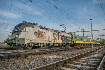 Картинка техника электровозы состав локомотив