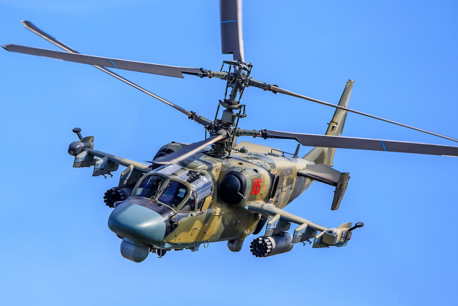 Обои картинки фото ka-52, авиация, вертолёты, вертушка