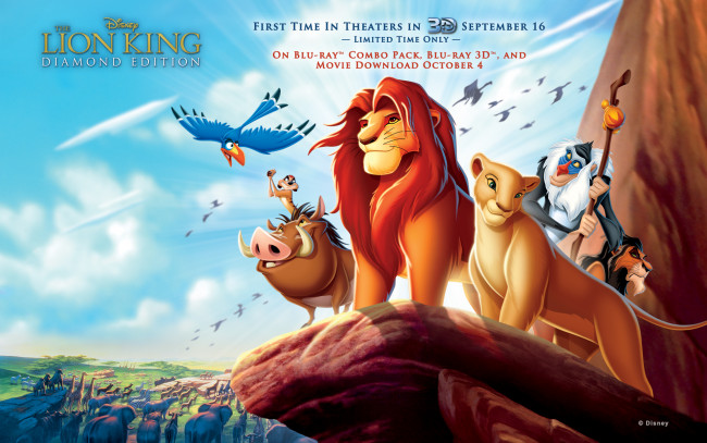 Обои картинки фото the, lion, king, 3d, мультфильмы, scar, шрам, рафики, пумба, pumbaa, тимон, rafiki, zazu, зазу, nala, simba, нала, timon, симба