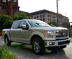 Картинка автомобили ford lariat f-150 2015г supercrew