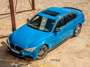 обоя автомобили, bmw, 335i, m, performance, edition, f30, 2014г, синий