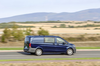 обоя автомобили, mercedes-benz, vito, синий, 2014г, w639, mixto