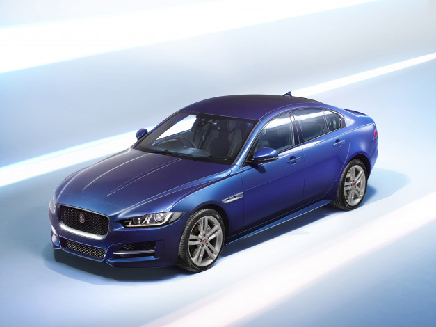 Обои картинки фото автомобили, jaguar, xe, r, sport, uk-spec, '2015