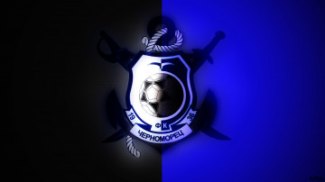 Картинка разное надписи +логотипы +знаки клуб одесса спорт синий Черно - Черный лого логотип Черноморец фон футбол футбольный