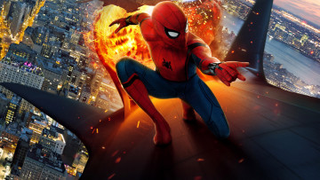 обоя кино фильмы, spider-man,  homecoming, spiderman, homecoming