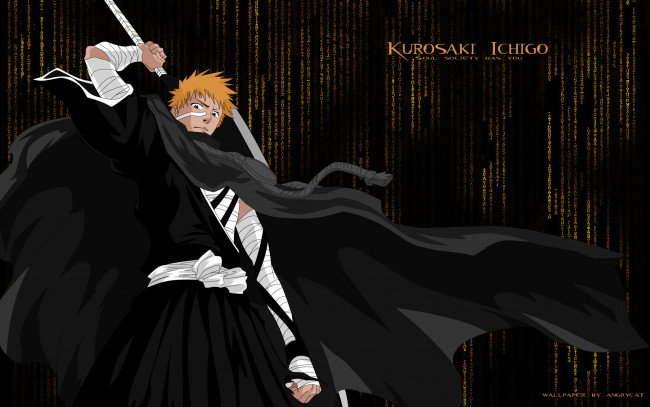 Обои картинки фото аниме, bleach, блич