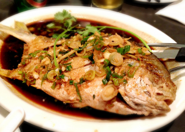 Обои картинки фото еда, рыбные блюда,  с морепродуктами, кухня, вьетнамская