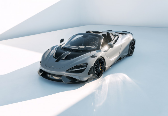 Обои картинки фото mclaren 765lt spider, автомобили, mclaren, 765lt, spider, novitec, 2022