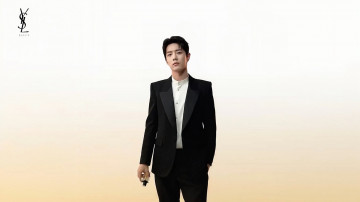 Картинка мужчины xiao+zhan актер костюм флакон