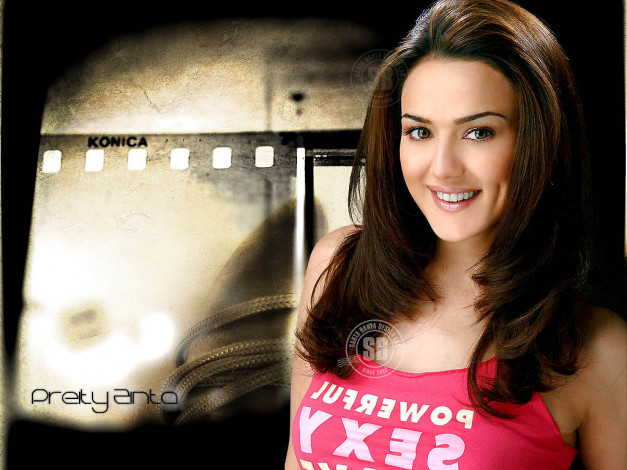 Обои картинки фото Preity Zinta, priety, девушки