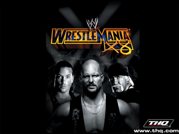 Обои картинки фото видео, игры, wwe, wrestlemania, x8