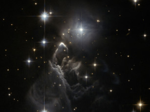 Картинка 05437+2502 космос галактики туманности