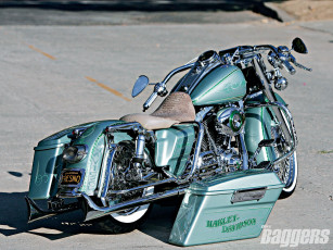 Картинка 2007 harley davidson road king мотоциклы customs