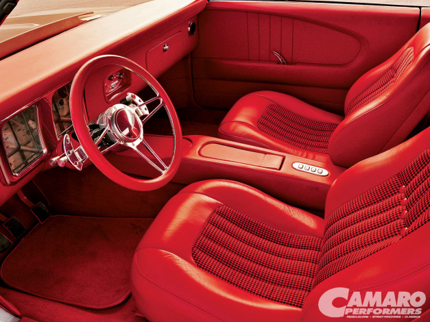 Обои картинки фото 1969, chevy, camaro, l1, автомобили, интерьеры