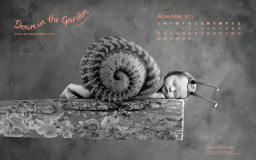 Картинка календари дети ноябрь улитка