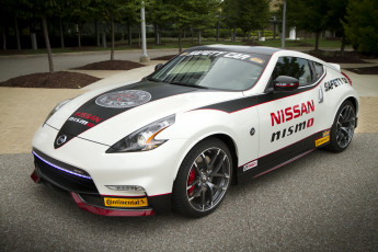 Картинка 2015+nissan+370z+nismo автомобили nissan datsun белый тюнинг nismo