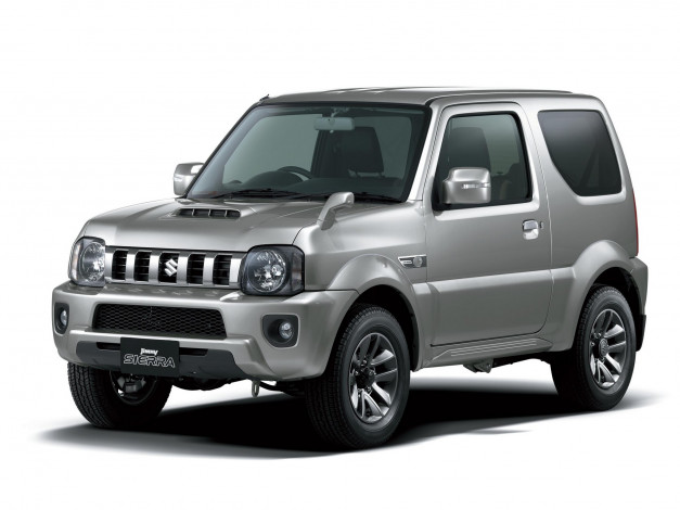 Обои картинки фото автомобили, suzuki, jimny, sierra, jp-spec, jb43, 2014г