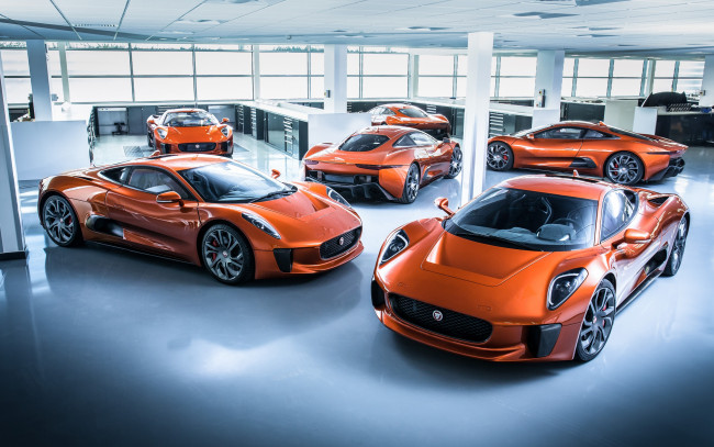 Обои картинки фото автомобили, jaguar, c-x75, supercar, ягуар