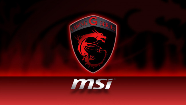 Обои картинки фото бренды, msi, фон, логотип