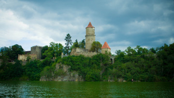 Картинка zvikov+castle города замки+Чехии zvikov castle