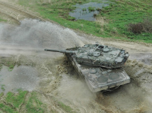 Картинка leopard+2a4 техника военная+техника leopard 2a4 танк сухопутные войска германия