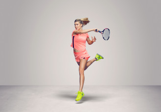 Картинка спорт теннис eugenie bouchard фон взгляд девушка