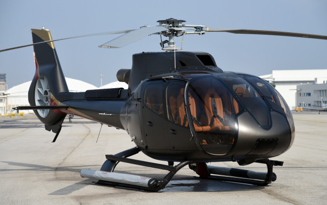 Обои картинки фото airbus helicopters h130, авиация, вертолёты, airbus, helicopters, h130, вертолет