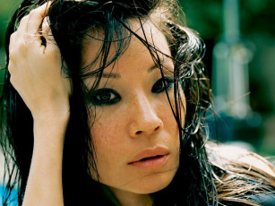 обоя Lucy Liu, люси, лью, девушки