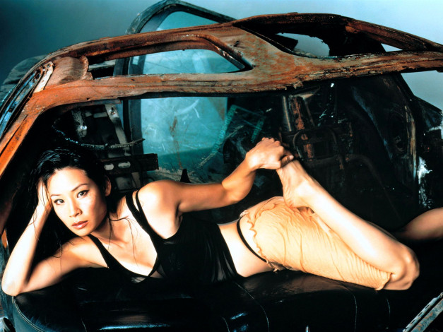 Обои картинки фото Lucy Liu, люси, лью, девушки