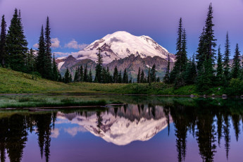 Картинка природа реки озера отражение горы сша америка национальный парк