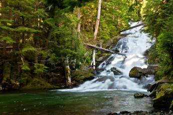 Картинка природа водопады национальный парк сша америка