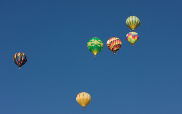 Картинка авиация воздушные+шары шары полет