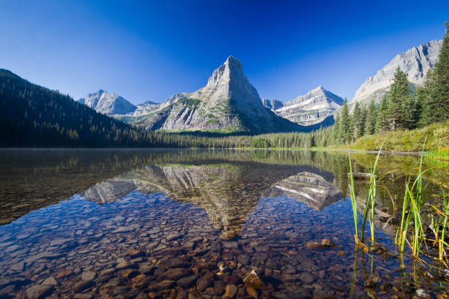 Обои картинки фото природа, реки, озера, сша, америка, национальный, парк