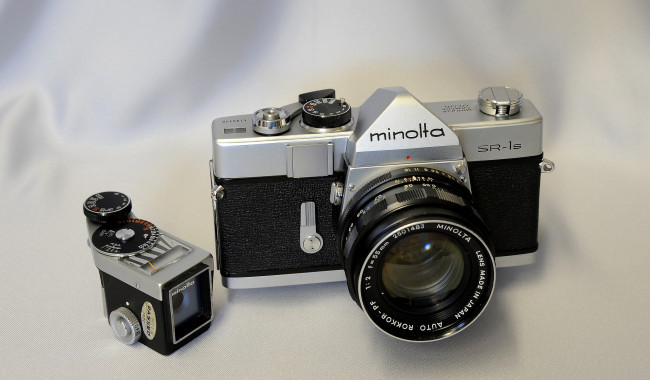 Обои картинки фото minolta sr-1s, бренды, бренды фотоаппаратов , разное, фотокамера